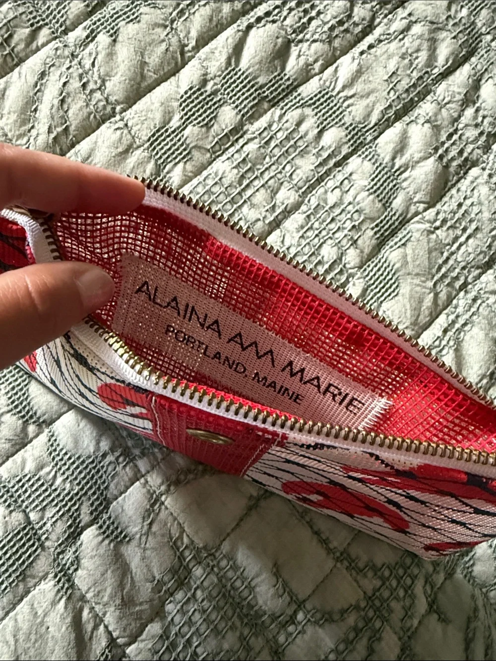 Alaina Ann Marie stylish red